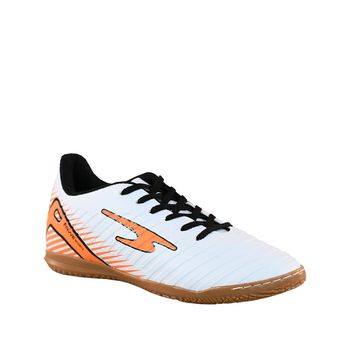 Chuteira-Indoor-Branco-e-Laranja-|-Rayve-Tamanho--34---Cor--BRANCO-0